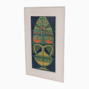 Tile Panel by Julia Brändle, Swiss, 1960s