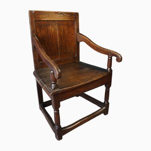 Antique Wainscot Chair in Oak