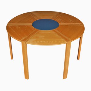 Mesa de comedor modular danesa de Richard Nissen para Nissen, Dinamarca, años 70