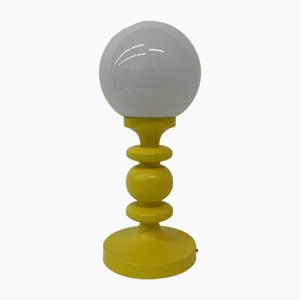 Space Age Yellow Table Lamp, 1970s