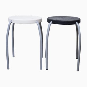 Vintage Stools from Ikea, 1970s, Set of 2
