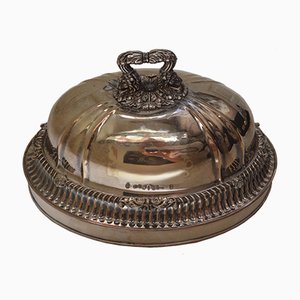 Antique French Silver-Plated Cloche