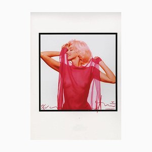 Bert Stern, Marilyn Red Scarf in Profile, 2010, Photographie