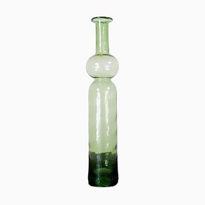 Botella finlandesa Mid-Century de vidrio de Nanny Still para Riihimäki Glass, años 60