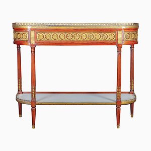 French Louis XVI Console Table in Mahogany, 1780