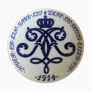 Assiette Commémorative de Royal Copenhagen, 1915