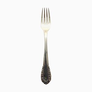 Lily of the Valley Sterling Silver Dinner Fork from Georg Jensen, 1940s