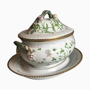 Flora Danica Soup Bowl & Lid from Royal Copenhagen