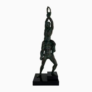 Athletes Victory Figur von Max Le Verrier, 1930er