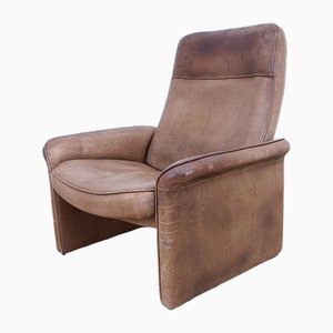 Brown Leather #13418 Lounge Chair from de Sede