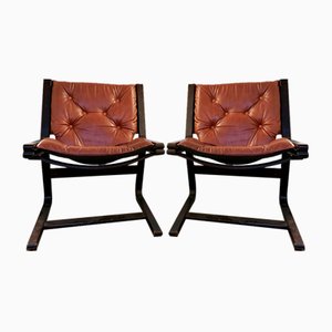 Scandinavian Side Chairs, 1970s, Set of 2