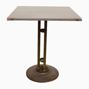 Tavolini da esterno in alluminio anodizzato, anni '50