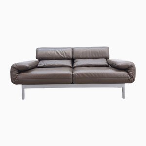 Brown Leather Plura Two-Seater Sofa from Rolf Benz