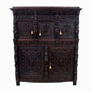 Renaissance Oak Cabinet, 1780s