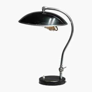 Schwarze Modell 528 Schreibtischlampe von Boréns im Stil von Svenskt Tenn, 1930er