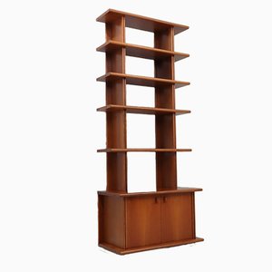 Vintage Modular Lema Bookcase by Tito Agnoli, 1978