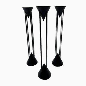 Postmodern Candleholders by Markus Borgens, 1980s, Set of 3