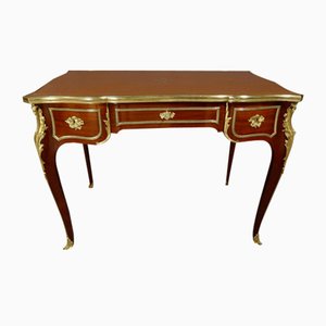 Bureau Louis XV en Acajou