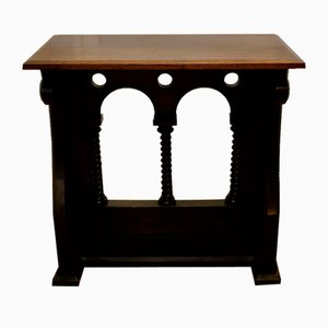 Arts and Crafts Oak Restaurant Reception Podium, 1880s