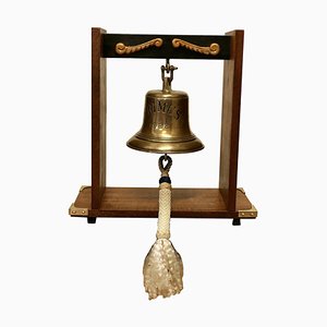 Mounted Bronze Ships Bell from MV Erimus, 1922