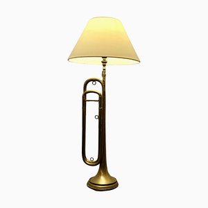 Vintage Table Lamp in Brass, 1960