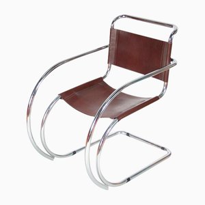 MR20 Armchair by Mies Van Der Rohe, Italy, 1970s