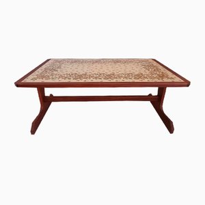 Mid-Century Danish Coffee Table with Ceramic Tiles from G-Plan, 1960s