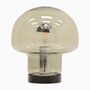 Glass Mushroom Lamp by Peill & Putzler, Germany, 1960s
