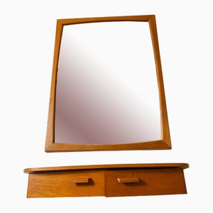 Specchio con mensola di Aksel Kjersgaard, set di 2