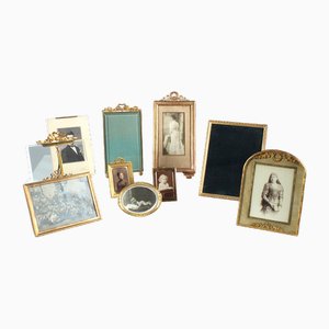 Art Nouveau Photo Frames, 1890s, Set of 10