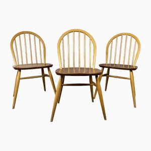 Windsor Dining Chairs by Lucian Ercolani for Ercol, 1877, Set of 3