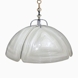 Acrylic Glass Hanging Lamp by Cristallux, 1970s