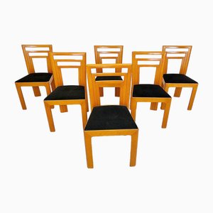 Vintage Italian Dining Chairs, 1990s, Set of 6