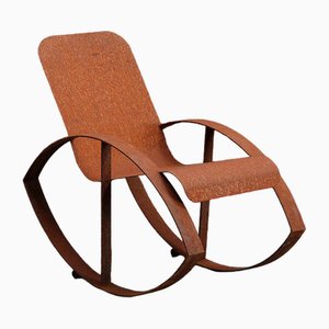 Rocking Chair en Métal, 1970s