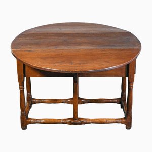 Spruce Banded Table, Early 19th Century