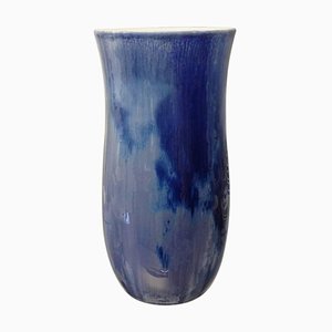 Vase Art Nouveau Crystalline Glaze Attribué à Valdemar Engelhardt pour Royal Copenhagen, 1892