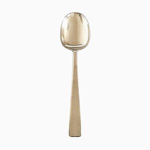 Sterling Silver Margrethe Serving Spoon from Georg Jensen, 1940s