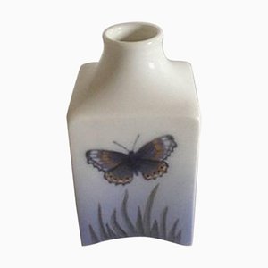 Art Nouveau Vase with Butterfly from Royal Copenhagen, 1920s