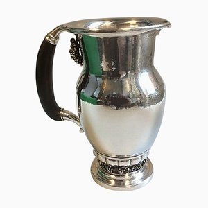 Sterling Silver Grape Pitcher from Georg Jensen, 1920s