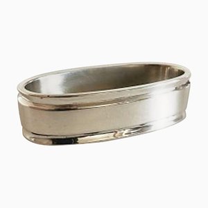 Sterling Silver Pyramid Napkin Ring from Georg Jensen, 1940s