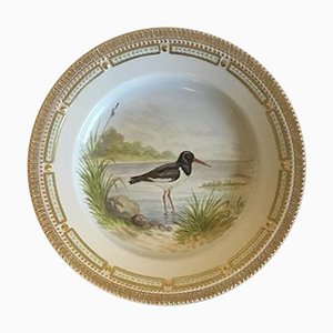 Assiette pour Dîner Oiseau Flora Danica de Royal Copenhagen