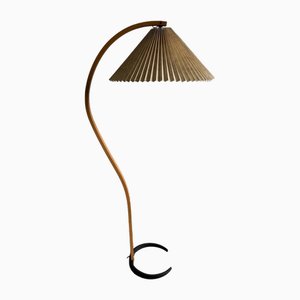 Floorlamp with Cast Iron Base by Mads Caprani, 1970s