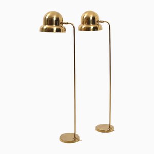 Brass Floor Lamps G120 by Bergboms, Set of 2