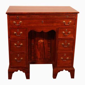 Small 18th Century Mahogany Kneehole Desk