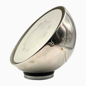 Lampe de Bureau Sphérique Miroir, Italie, 1970s