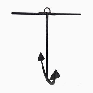 Late 19th Century Wrought Iron Sloop Anchor, the Netherlands, 1890s