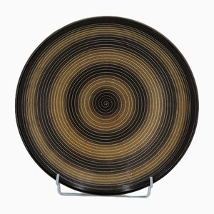 Large Spiral Dish from St. Clement, 1970s