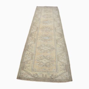 Natural Bohemian & Eclectic Decor Floor Faded Wool Runner