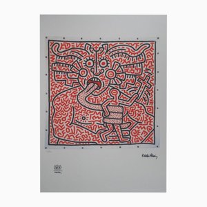 After Keith Haring, Plaisir Dévorant, 1980s, Lithograph