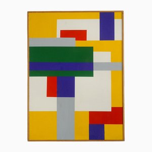 Abstract Composition, 1970s, Lacquered Bands